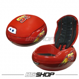 Cadeira Egg customizada - Versão Lightning McQueen