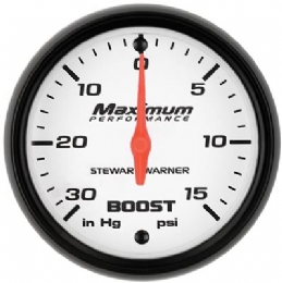 Medidor Pressão do Turbo Stewart Warner Maximum 114538